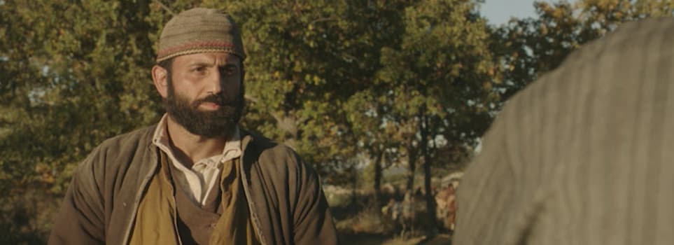 Roman Mitichyan in period costume as a freedom fighter in The Promise